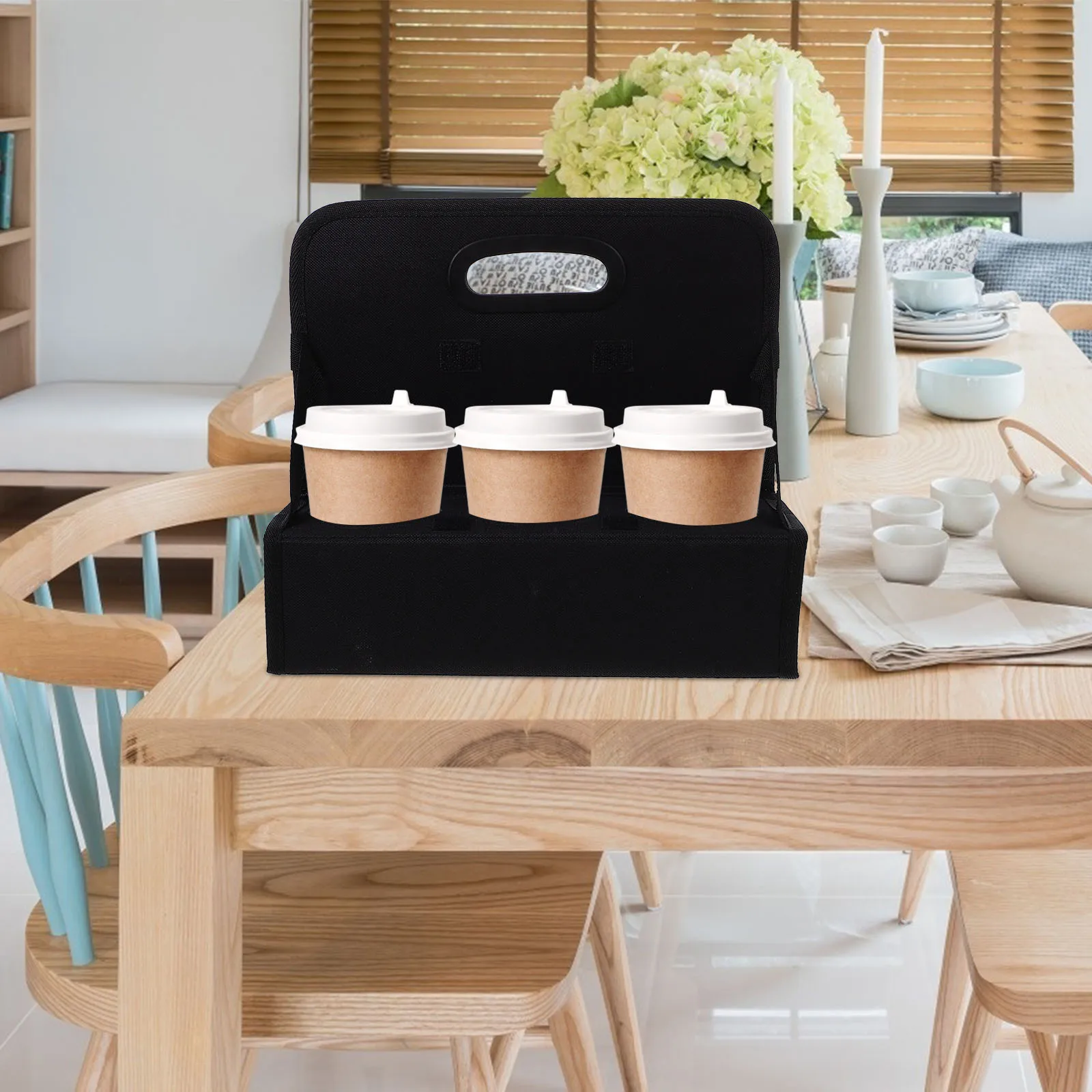 Universal Foldable Coffee Handbag Beverage Drink Carrier Cup Holder for Takeout Office Home Use Spill-Proof Convenient Handle
Universal Foldable Coffee Handbag Beverage Drink Carrier Cup Holder for Takeout Office Home Use Spill-Proof Convenient Handle