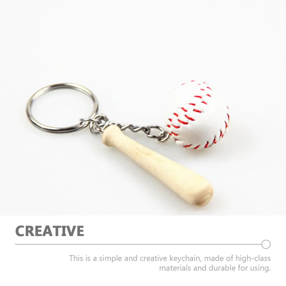 Baseball Key Chain Decorative Party Favors Wooden Bat Themed Supplies Hanging Keychain Softball Craft Lightweight Portable
Baseball Key Chain Decorative Party Favors Wooden Bat Themed Supplies Hanging Keychain Softball Craft Lightweight Portable