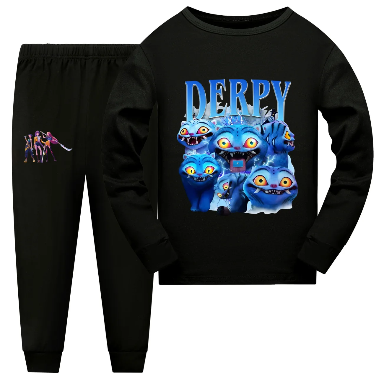 Kpop Demon Hunters Kids Pajama Set Tiger Cartoon Toddler Boys Daily Nightgowns Baby Girls Long Sleeve T Shirt+Pants 2pcs Set
Kpop Demon Hunters Kids Pajama Set Tiger Cartoon Toddler Boys Daily Nightgowns Baby Girls Long Sleeve T Shirt+Pants 2pcs Set