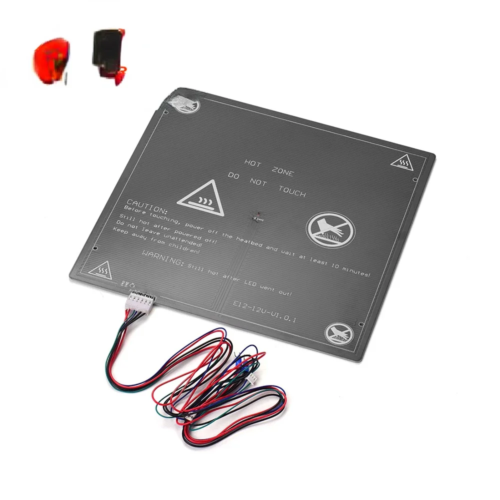 Printer Hot Bed Heating Platform Heatbed Aluminum 300 * 300 * 3mm with Hot-bed Wire Cord for Anet E12 3D Printer
Printer Hot Bed Heating Platform Heatbed Aluminum 300 * 300 * 3mm with Hot-bed Wire Cord for Anet E12 3D Printer