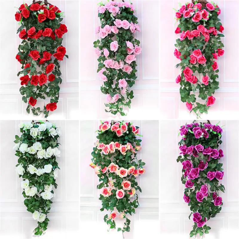 Artificial Flower Rattan Decoration Wall Hanging Roses Home Decor Accessories Wedding Decorative Christmas Flowers Wreath Room
Artificial Flower Rattan Decoration Wall Hanging Roses Home Decor Accessories Wedding Decorative Christmas Flowers Wreath Room