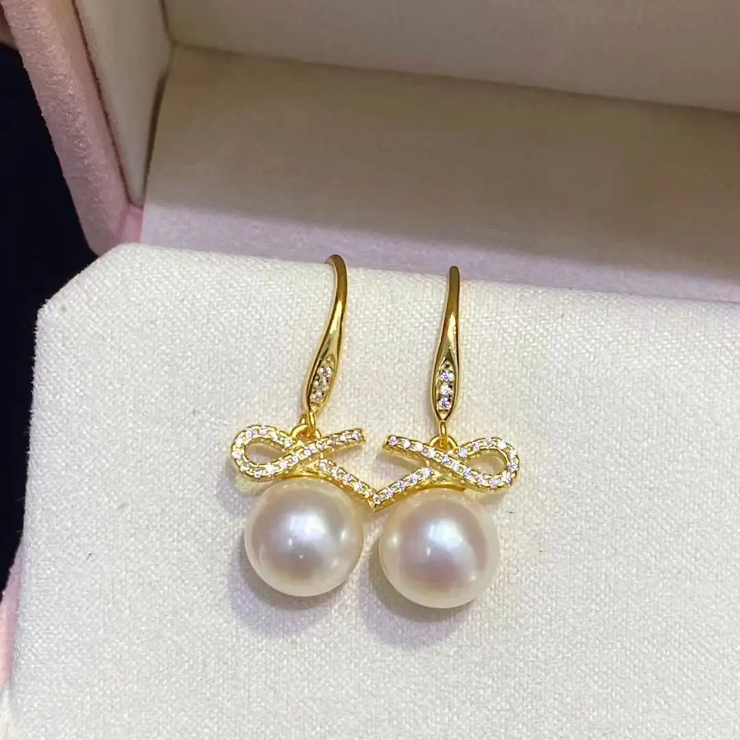 Оптовая продажа, серьги из стерлингового серебра S925, фурнитура для крепления, базовые монтажные детали, аксессуар для жемчуга 8-9 мм, 5 пар/лот
Оптовая продажа, серьги из стерлингового серебра S925, фурнитура для крепления, базовые монтажные детали, аксессуар для жемчуга 8-9 мм, 5 пар/лот