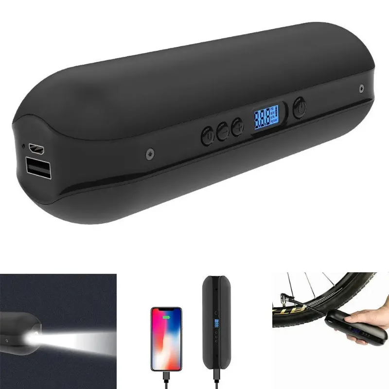 Smart Air Inflator Electric Bike Pump Mini Portable Household Air Pump High-pressure Bicycle Accessorie for Car Balls MTB Bikes
Smart Air Inflator Electric Bike Pump Mini Portable Household Air Pump High-pressure Bicycle Accessorie for Car Balls MTB Bikes