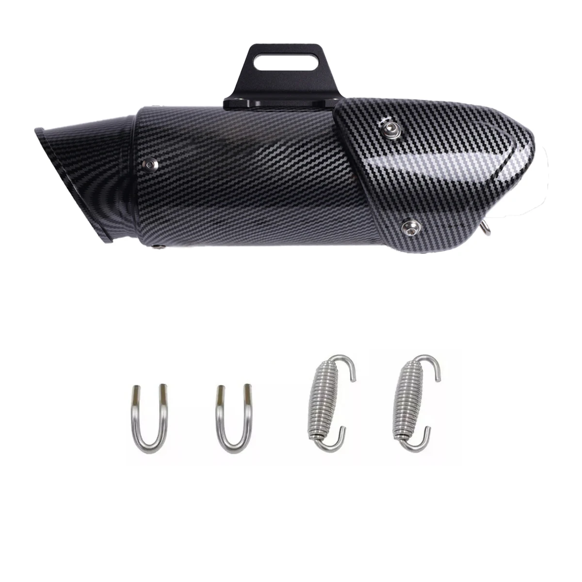 60mm oblique mouth CNC ear with cover universal motorcycle carbon fiber exhaust muffler steel silencer belt DB Killer Z1000 Z900
60mm oblique mouth CNC ear with cover universal motorcycle carbon fiber exhaust muffler steel silencer belt DB Killer Z1000 Z900