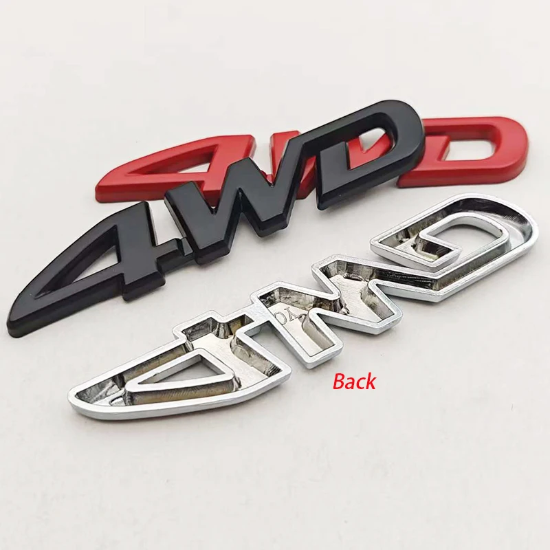 1Pcs 3D Chrome Black Metal Car Letters Logo 4WD Car Fender Side Rear Trunk Emblem Badge Sticker Decals Auto Accessories
1Pcs 3D Chrome Black Metal Car Letters Logo 4WD Car Fender Side Rear Trunk Emblem Badge Sticker Decals Auto Accessories