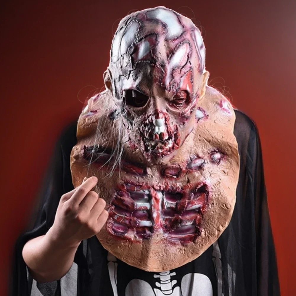 Horror Bloody Zombie Head Mask Realistic Devil Halloween Masquerade Haunted House Cosplay Props Creepy Party Costumes
Horror Bloody Zombie Head Mask Realistic Devil Halloween Masquerade Haunted House Cosplay Props Creepy Party Costumes