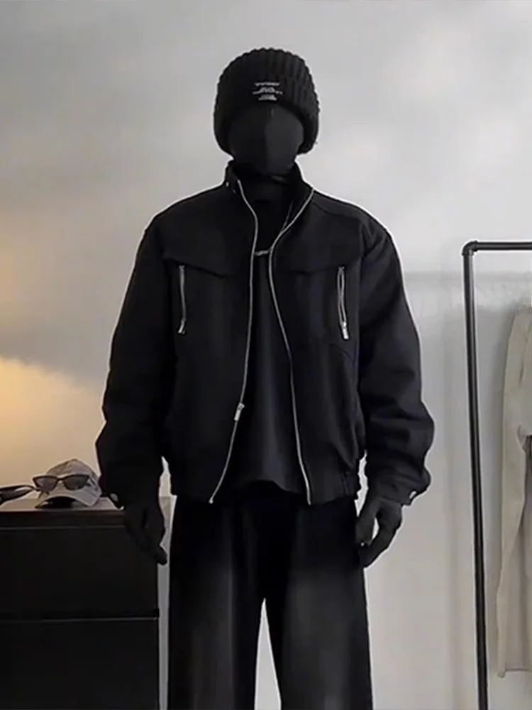 Cleanfit Bla Pilot Jaet Men's ort Spring Autumn Workwear Baseball Sle Street Faion Outerwear Loose Fit Multi ket
Cleanfit Bla Pilot Jaet Men's ort Spring Autumn Workwear Baseball Sle Street Faion Outerwear Loose Fit Multi ket