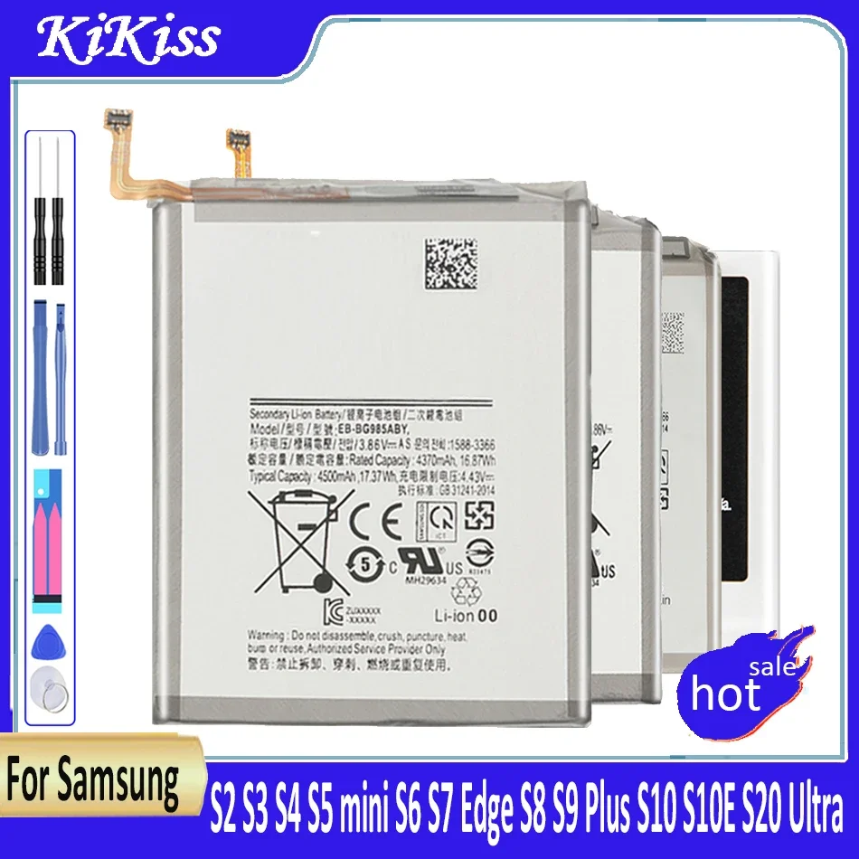 Аккумулятор для Samsung GALAXY S2 S3 S4 S5 mini S6 S7 Edge S8 S9 Plus S10 S10E S20 Ultra S6edge S7edge SM G925F G930F G935F G950F
Аккумулятор для Samsung GALAXY S2 S3 S4 S5 mini S6 S7 Edge S8 S9 Plus S10 S10E S20 Ultra S6edge S7edge SM G925F G930F G935F G950F