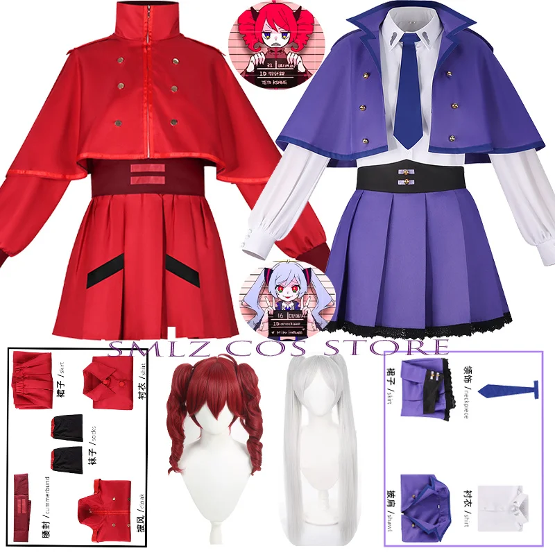 2026 Vtuber Cosplay Kasane Teto Costume Anime Cos Mikuku Red Skirt Top Cloak Wig Outfit Set Party Play Uniform Prop for Woman
2026 Vtuber Cosplay Kasane Teto Costume Anime Cos Mikuku Red Skirt Top Cloak Wig Outfit Set Party Play Uniform Prop for Woman