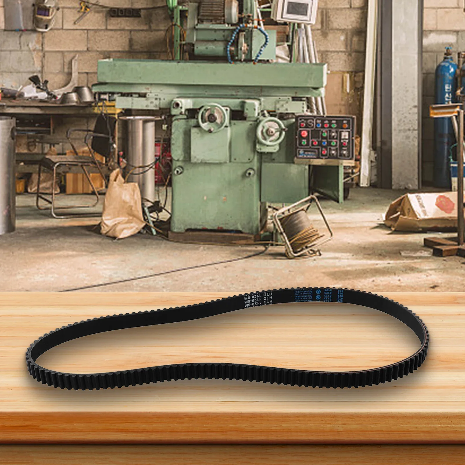1203335 Synchronous Belt For for TimeMaster Equipment Fits Models 20199 20200 21199HD 22210 and 22205TE Replacement
1203335 Synchronous Belt For for TimeMaster Equipment Fits Models 20199 20200 21199HD 22210 and 22205TE Replacement