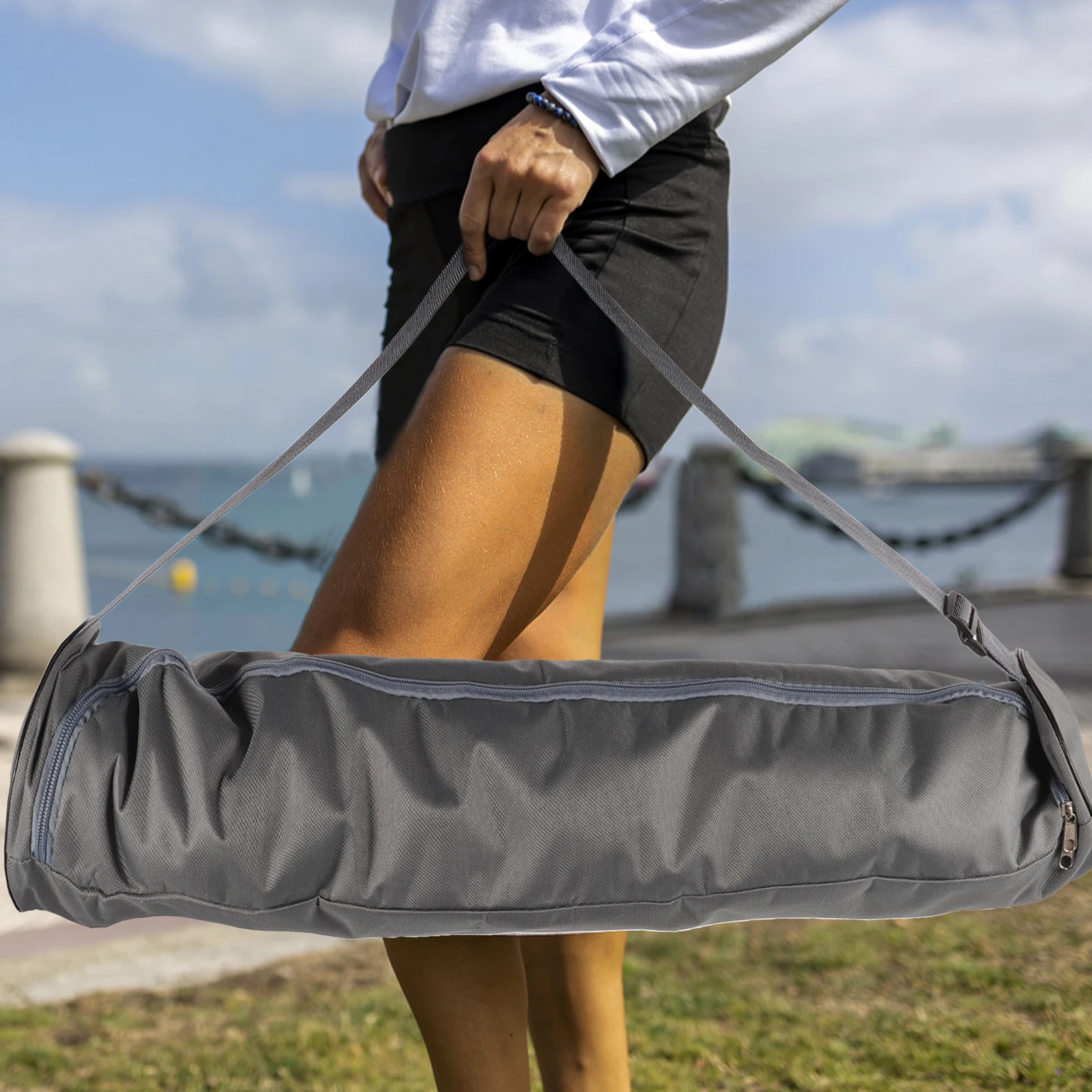 Yoga Mat Storage Bag Lightweight Portable Large Capacity Fabric Travel Bags Fitness Exercise Meditation Yoga Container
Yoga Mat Storage Bag Lightweight Portable Large Capacity Fabric Travel Bags Fitness Exercise Meditation Yoga Container