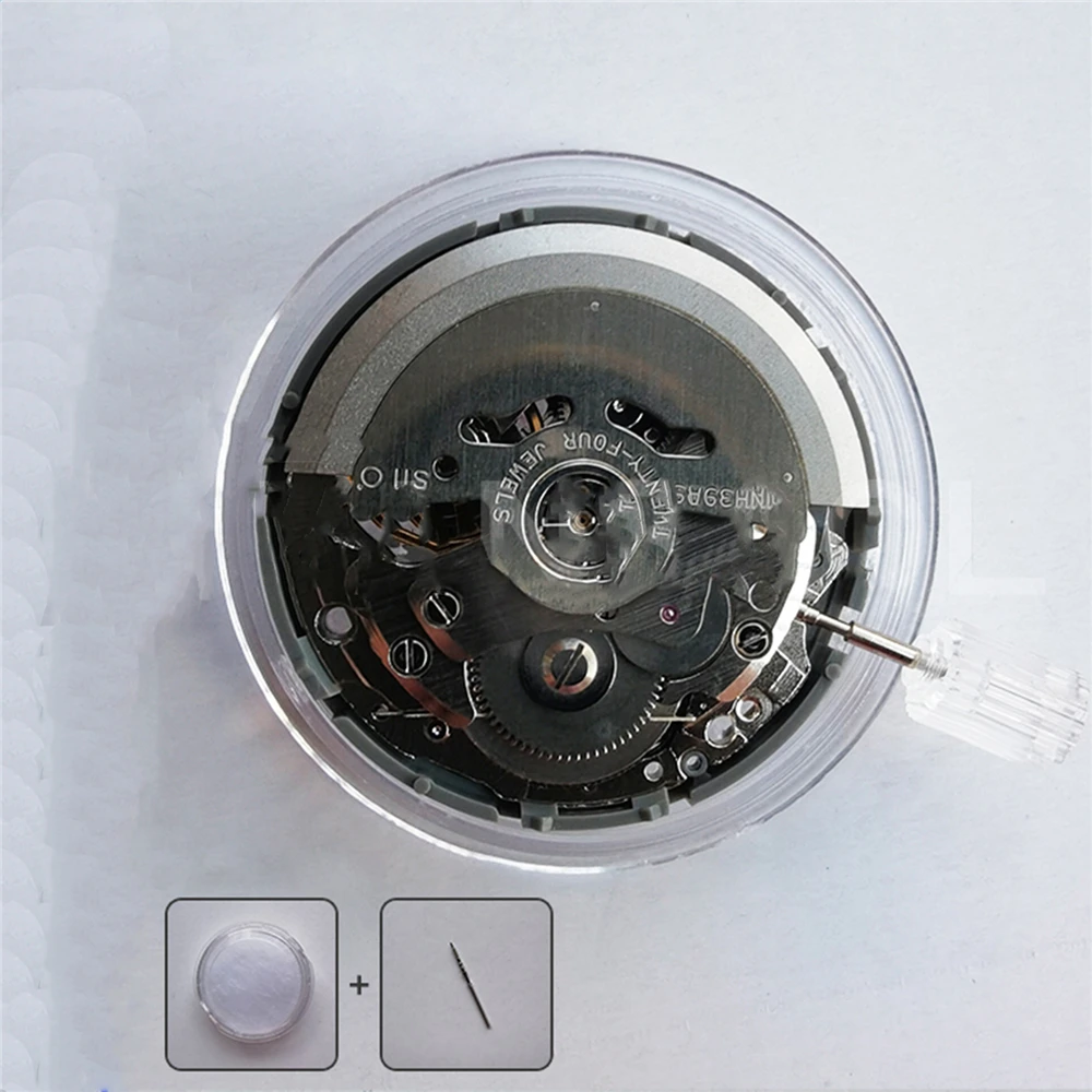 Original Automatic Mechanical Movement with Stem For Japan NH39A NH39 Watch Replacement Parts 24 Jewels
Original Automatic Mechanical Movement with Stem For Japan NH39A NH39 Watch Replacement Parts 24 Jewels