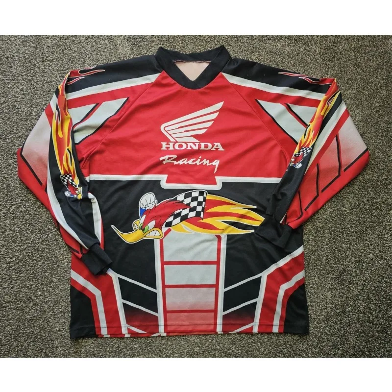 2026 Latest Honda Off-road Motorcycle, Mountain Bike, Downhill Sport, Long Sleeved Top, Daily Quick Drying Breathable Clothing
2026 Latest Honda Off-road Motorcycle, Mountain Bike, Downhill Sport, Long Sleeved Top, Daily Quick Drying Breathable Clothing