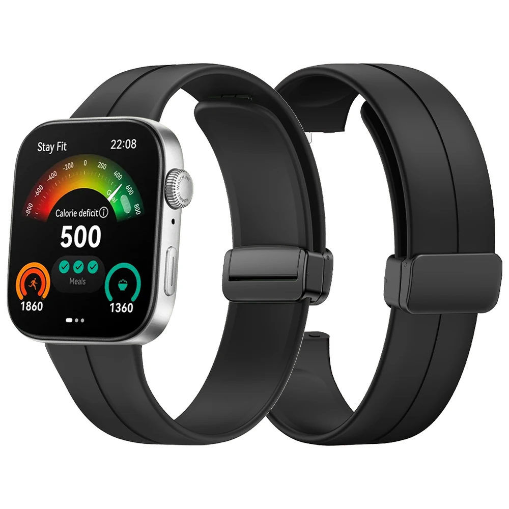 Ремешок силиконовый для HUAWEI WATCH FIT 3 FIT3, спортивный дышащий браслет с магнитной D-пряжкой, Сменные аксессуары
Ремешок силиконовый для HUAWEI WATCH FIT 3 FIT3, спортивный дышащий браслет с магнитной D-пряжкой, Сменные аксессуары