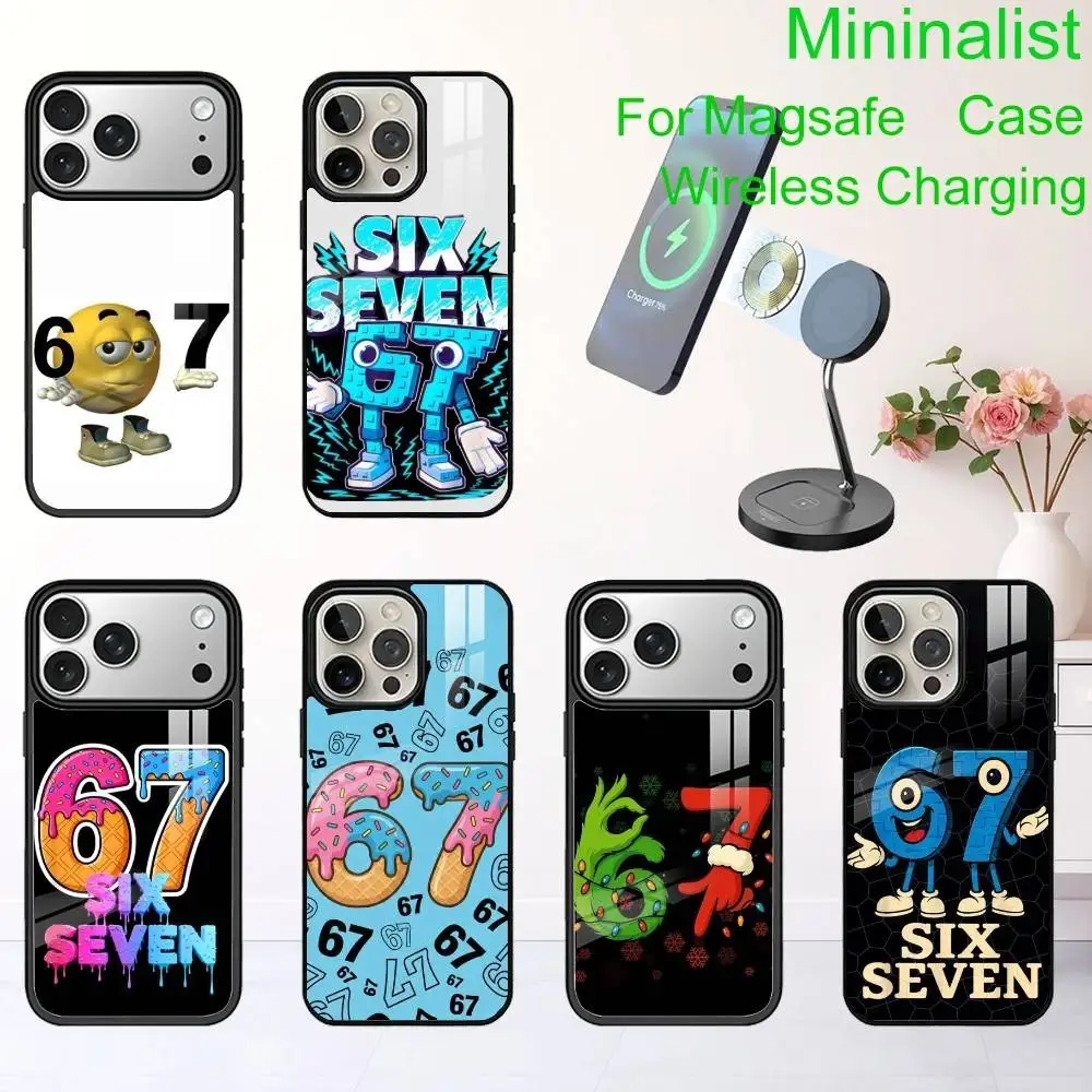 Meme 67 Six Seven Phone Case For iPhone17,16,15,14,13 Plus,Pro Max Magnetic For Magsafe Wireless Charging
Meme 67 Six Seven Phone Case For iPhone17,16,15,14,13 Plus,Pro Max Magnetic For Magsafe Wireless Charging