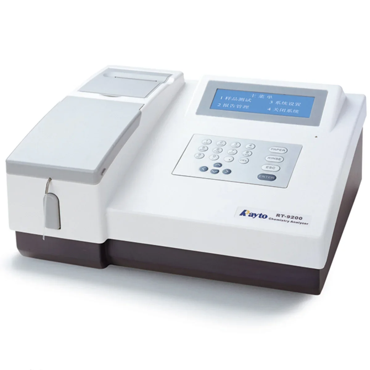 RT-9200 Clinic Chemistry Analyzer Biochemistry Analyzer Blood Analyzer Test Machine
RT-9200 Clinic Chemistry Analyzer Biochemistry Analyzer Blood Analyzer Test Machine
