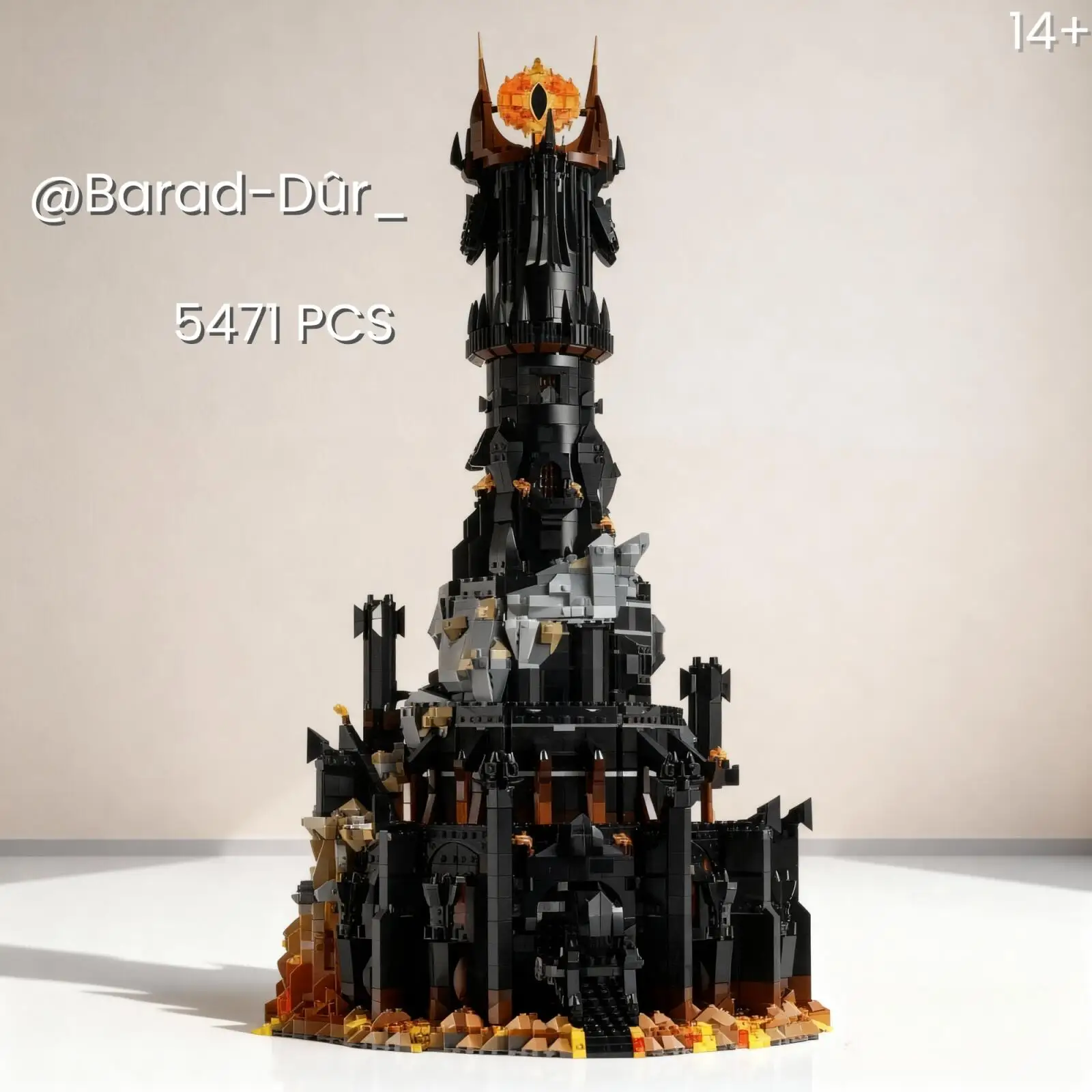 In Stock 5471Pcs Black Tower Dark Model Building Blocks Kit Bricks Toy for Boys Adult Birthday Party Gifts
In Stock 5471Pcs Black Tower Dark Model Building Blocks Kit Bricks Toy for Boys Adult Birthday Party Gifts