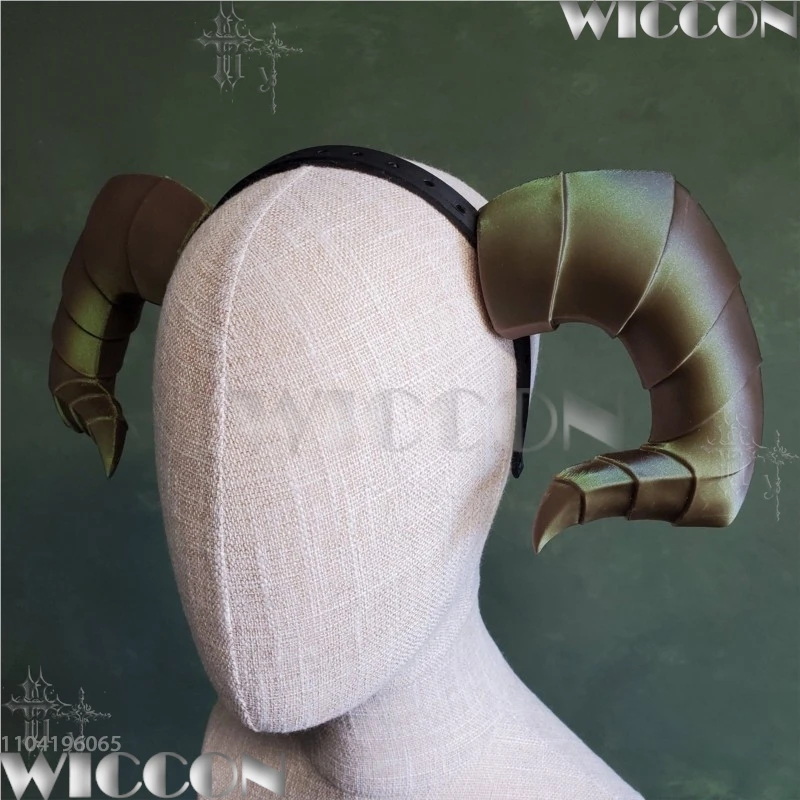 Retro Rustic Demon Ram Horn Headpiece Cosplay Gothic Sheep Horn Accessory Medieval Fantasy Halloween Navidad Carnaval Event
Retro Rustic Demon Ram Horn Headpiece Cosplay Gothic Sheep Horn Accessory Medieval Fantasy Halloween Navidad Carnaval Event