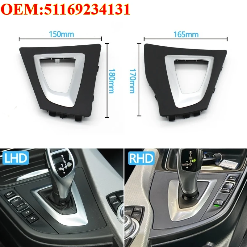 1PCS Car Shift Lever Bezel Trim Gear Selector Switch Shifter Cover For BMW 3 4 Series F30 F31 F34 F35 F32 F33 F36 51169234131
1PCS Car Shift Lever Bezel Trim Gear Selector Switch Shifter Cover For BMW 3 4 Series F30 F31 F34 F35 F32 F33 F36 51169234131