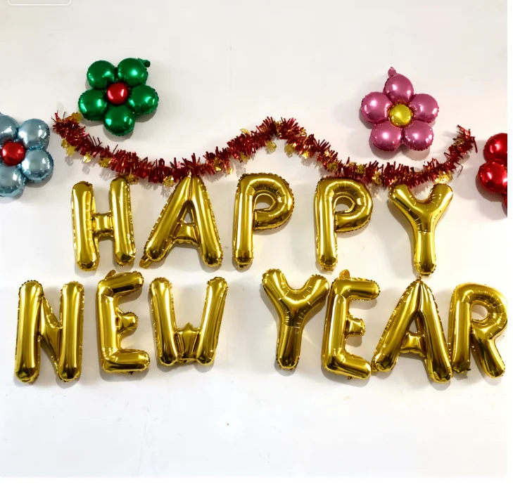 Super Atmospheric Balloon Decorations, Floating Photo Props For Party Setups, Multi-color 2026 New Year Countdown Foil Balloons
Super Atmospheric Balloon Decorations, Floating Photo Props For Party Setups, Multi-color 2026 New Year Countdown Foil Balloons