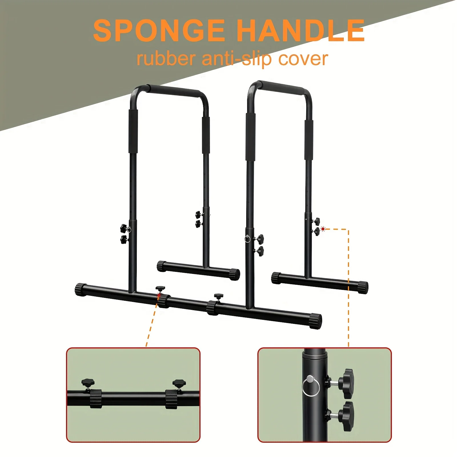 Dip Bar Adjustable Dip Stand Station For Home Fitness Workout Calisthenics Exercise Pull Up Stand Portable Parallel Bar
Dip Bar Adjustable Dip Stand Station For Home Fitness Workout Calisthenics Exercise Pull Up Stand Portable Parallel Bar