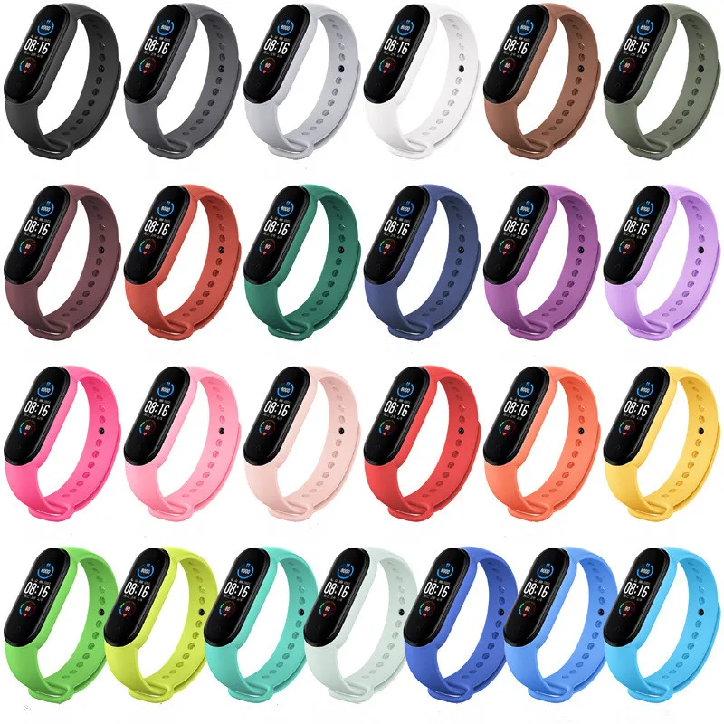 New Strap For Xiaomi Mi Band 5 4 3 Silicone Wristband Bracelet Replacement For Xiaomi Band 4 MiBand 5 4 3 Wrist Color TPU Strap
New Strap For Xiaomi Mi Band 5 4 3 Silicone Wristband Bracelet Replacement For Xiaomi Band 4 MiBand 5 4 3 Wrist Color TPU Strap
