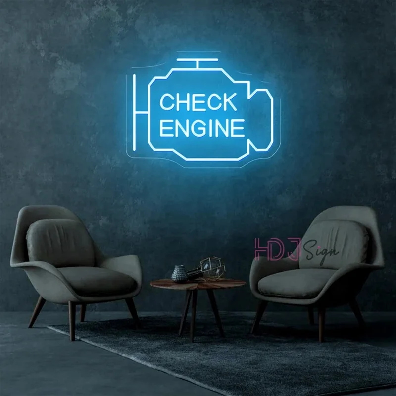Led Neon Light Sign Car Check Engine Neon Light Repair Shop Home USB Dimmable Bar Atmosphere Art Wall Decor Gift
Led Neon Light Sign Car Check Engine Neon Light Repair Shop Home USB Dimmable Bar Atmosphere Art Wall Decor Gift