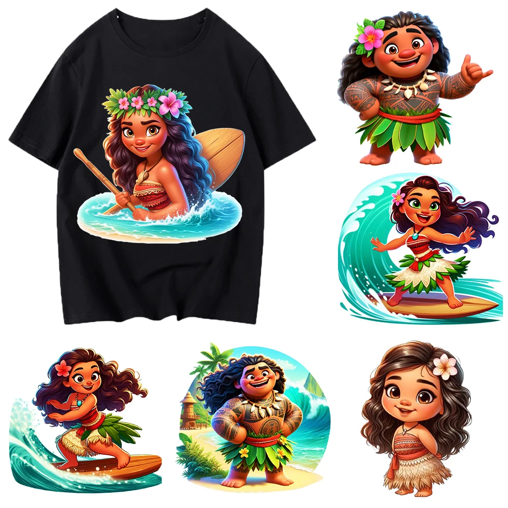 New Disney Moana Iron On Heat Transfer Stickers For Clothes DTF Pinted Vinyl Thermal Appliques Washable T-Shirt Decal
New Disney Moana Iron On Heat Transfer Stickers For Clothes DTF Pinted Vinyl Thermal Appliques Washable T-Shirt Decal