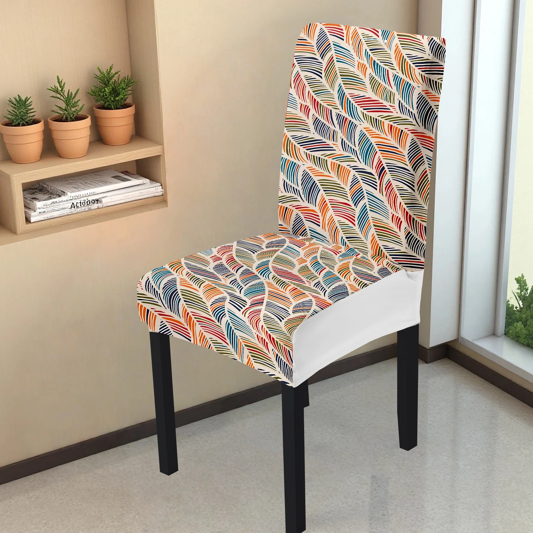 2024 New Elastic All - inclusive Chair Cover, Colorful Geometric Print, Washable & Fade - resistant, Suita
2024 New Elastic All - inclusive Chair Cover, Colorful Geometric Print, Washable & Fade - resistant, Suita