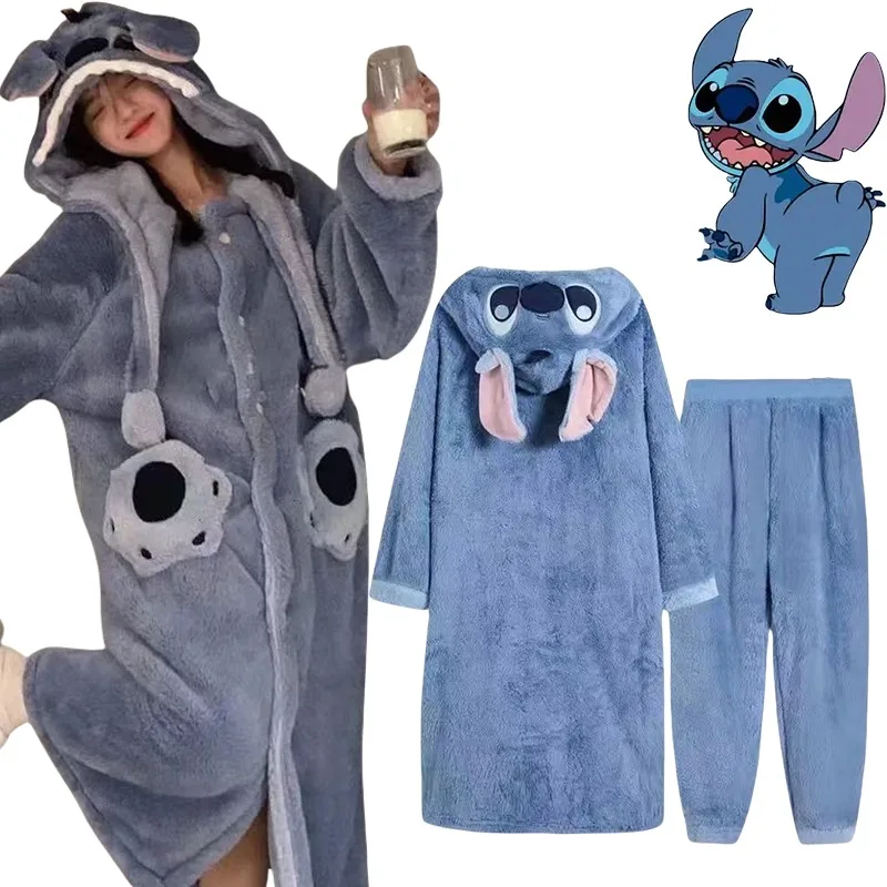 Ночная рубашка Disney Stitch, пижамы, комбинезон для взрослых, мужские и женские костюмы для косплея в стиле аниме, милый фланелевый подарок на день рождения, дающий объект
Ночная рубашка Disney Stitch, пижамы, комбинезон для взрослых, мужские и женские костюмы для косплея в стиле аниме, милый фланелевый подарок на день рождения, дающий объект