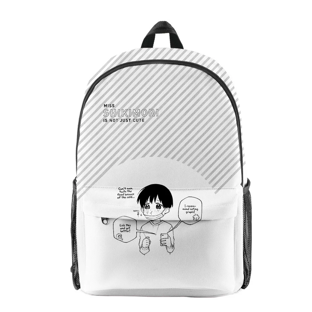 Классические популярные рюкзаки для ноутбуков Shikimori's Not Just a Cutie Pupil, оксфордские дорожные рюкзаки с 3D принтом для мальчиков и девочек
Классические популярные рюкзаки для ноутбуков Shikimori's Not Just a Cutie Pupil, оксфордские дорожные рюкзаки с 3D принтом для мальчиков и девочек