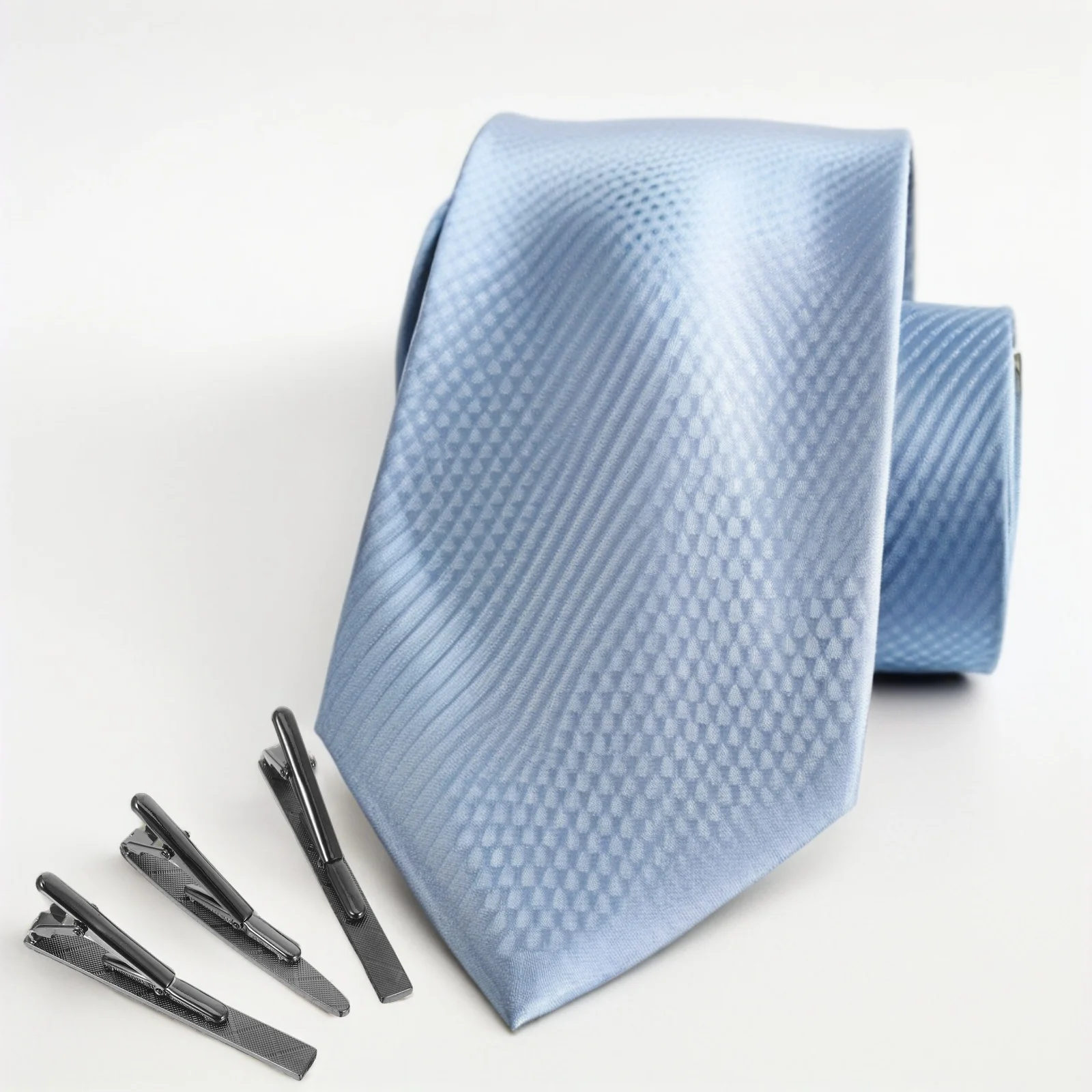 3Pcs Business Tie Clip Set Black Engraved Copper Tie Clips for Men Necktie Bars Office Wedding Party Accessories
3Pcs Business Tie Clip Set Black Engraved Copper Tie Clips for Men Necktie Bars Office Wedding Party Accessories