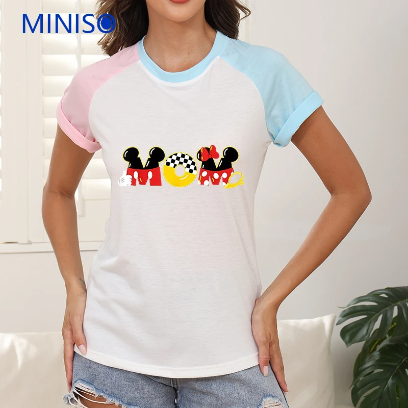 Women's T-Shirts Brands Short Sleeve Top Clothing Disney Mickey Mouse Cartoon Ladies Large Size Summer Clothes Trends 2025 New
Women's T-Shirts Brands Short Sleeve Top Clothing Disney Mickey Mouse Cartoon Ladies Large Size Summer Clothes Trends 2025 New