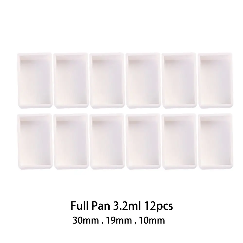 White 3.2ml Half Pans Plastic Artists Watercolor Paint Grid Painting Supplies Paint Palette Art Supplies
White 3.2ml Half Pans Plastic Artists Watercolor Paint Grid Painting Supplies Paint Palette Art Supplies