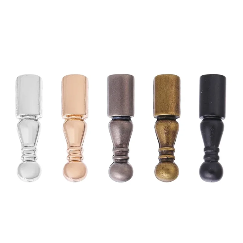 Intuitive 15Pcs 5 Colors Bolo Tie End Caps Alloy Wire End Accessories Replacement Clothes Decoration DIY Making
Intuitive 15Pcs 5 Colors Bolo Tie End Caps Alloy Wire End Accessories Replacement Clothes Decoration DIY Making