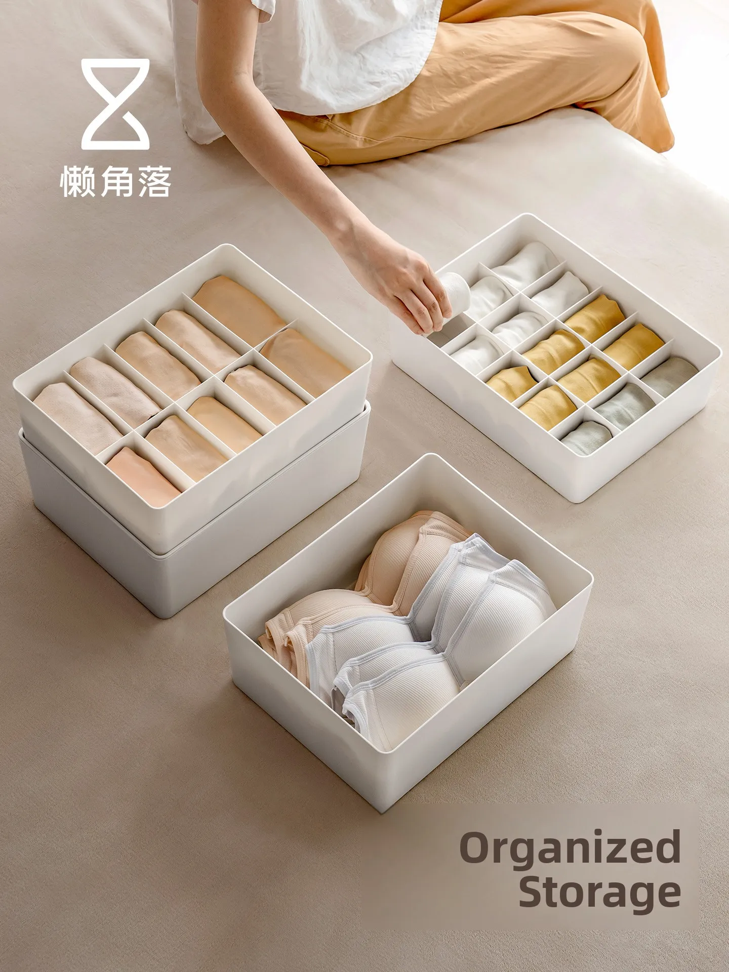 Plastic Underwear Socks Bra Organizer Box Home Use Corner Divided Drawer Storage Container Japanese Style Pure Color for Ever...
Plastic Underwear Socks Bra Organizer Box Home Use Corner Divided Drawer Storage Container Japanese Style Pure Color for Ever...