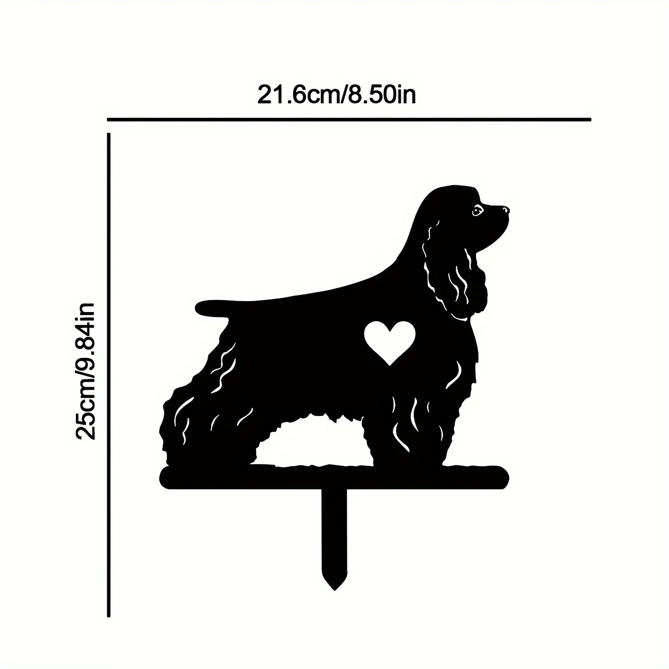 CIFBUY Decoration Mini Dog Garden Stake Iron Art Silhouette Metal Yard Decor Sign Courtyard Art Garden Outdoor Decoration Creati
CIFBUY Decoration Mini Dog Garden Stake Iron Art Silhouette Metal Yard Decor Sign Courtyard Art Garden Outdoor Decoration Creati