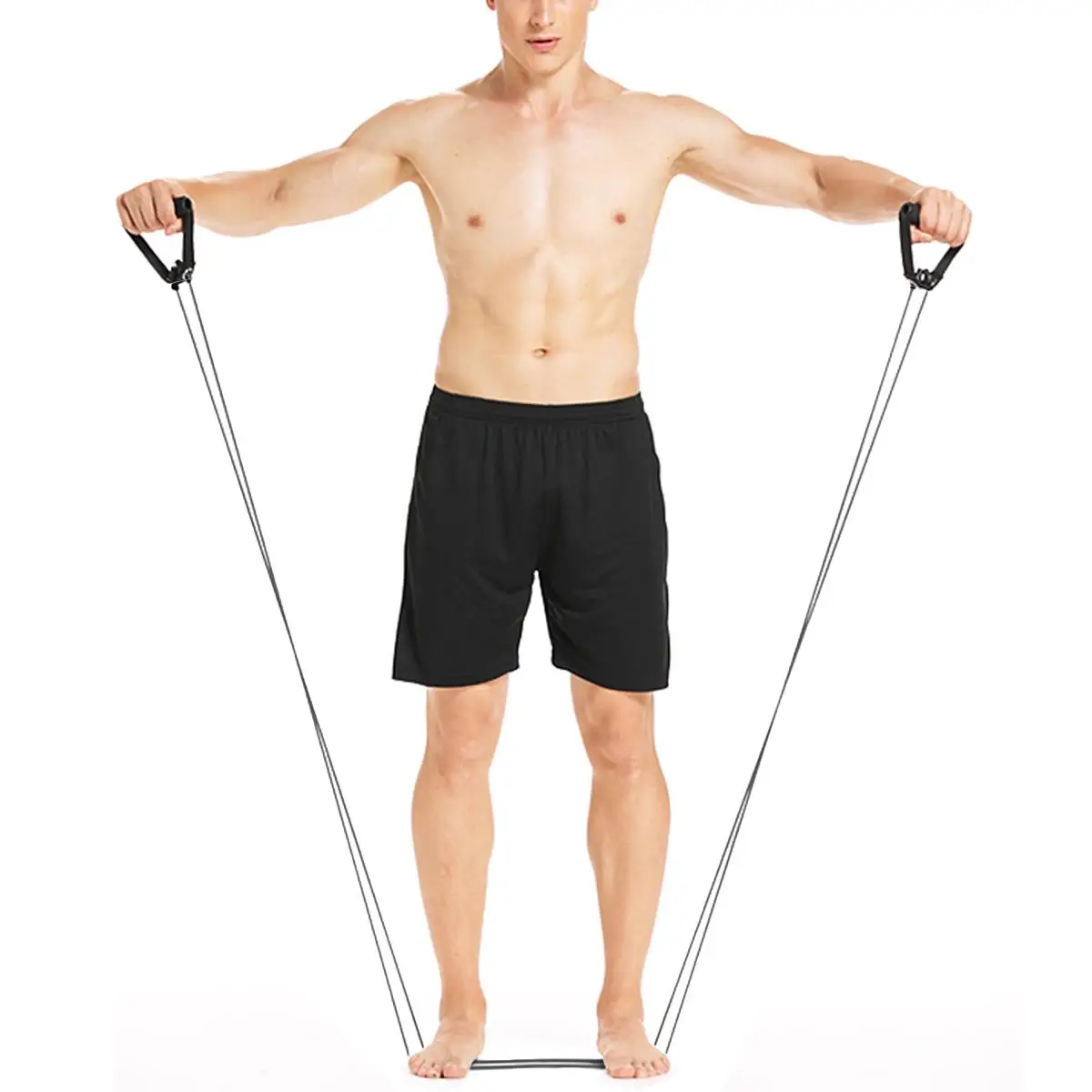 Chest Fitness Equipment Elastic Material Muscle Training Arm Pulling Resistant B Portable Pectoral Lightweight Home
Chest Fitness Equipment Elastic Material Muscle Training Arm Pulling Resistant B Portable Pectoral Lightweight Home