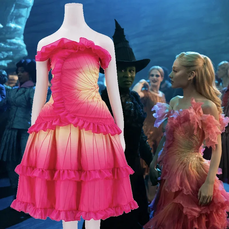 2025 New Cosplay Movie Wicked Of OZ Red Flower Galinda Halloween Dress Up Costume Ladies Fushcia Ozdust Ballroom Glinda Robe Ros
2025 New Cosplay Movie Wicked Of OZ Red Flower Galinda Halloween Dress Up Costume Ladies Fushcia Ozdust Ballroom Glinda Robe Ros