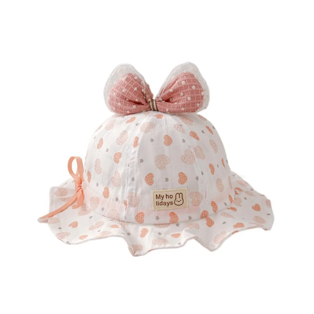 Drawstring Sweet Baby Bucket Hat Heart Print UV Protection Kids Fisherman Hat Comfortable Breathable Baby Sun Protection Cap Boy
Drawstring Sweet Baby Bucket Hat Heart Print UV Protection Kids Fisherman Hat Comfortable Breathable Baby Sun Protection Cap Boy