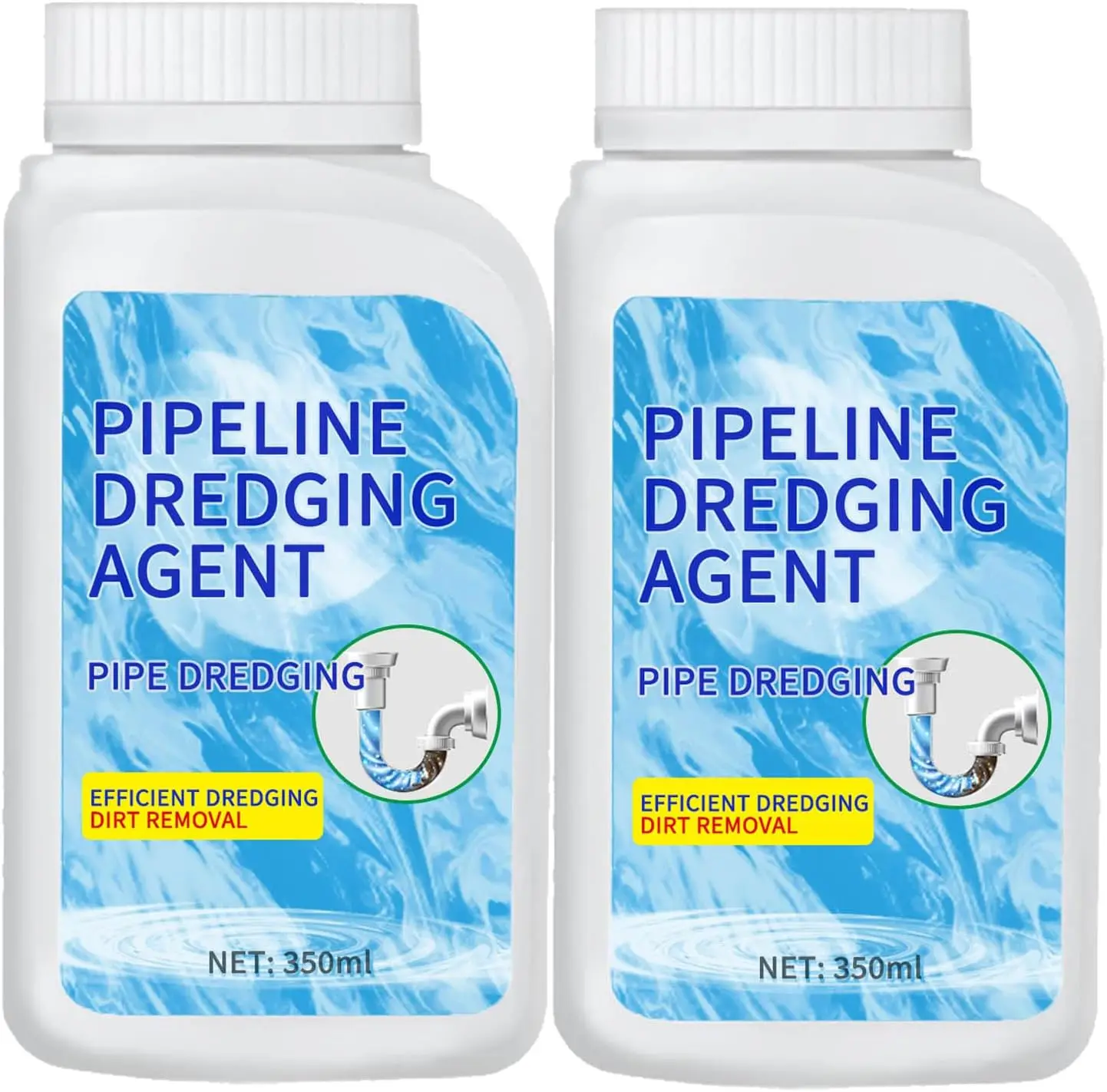 Pipeline Dredging Agent, Drain Clog Remover, Powerful Pipe Dredging Agent Powder, Sink and Drain Pipe
Pipeline Dredging Agent, Drain Clog Remover, Powerful Pipe Dredging Agent Powder, Sink and Drain Pipe