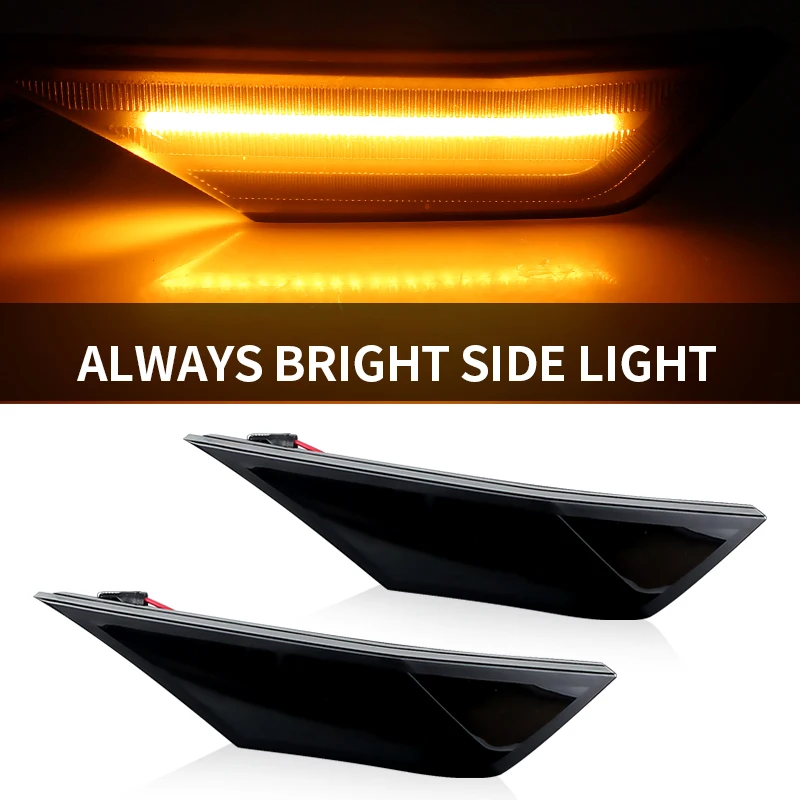 2×for Honda Civic 2016 2017 2018 2020 Car Turn Signal Indicator Lamp LED Side Marker Light Flowing Sequential Blinker Indicator
2×for Honda Civic 2016 2017 2018 2020 Car Turn Signal Indicator Lamp LED Side Marker Light Flowing Sequential Blinker Indicator