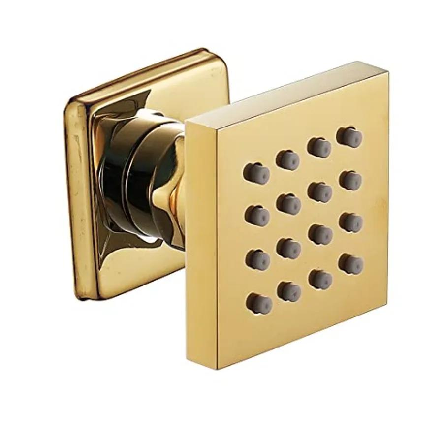 Cascada Modern Design 2" Square Body Spray Shower Jet with built-in 16-Nozzles Moveable, Wall Mounted and Solid Structure showe
Cascada Modern Design 2" Square Body Spray Shower Jet with built-in 16-Nozzles Moveable, Wall Mounted and Solid Structure showe