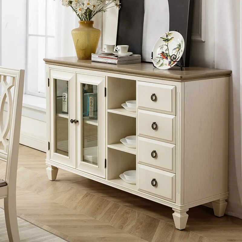 American side cabinet, kitchen cupboard, living room, household all-solid wood light luxury tea cabinet, retro wall locker side
American side cabinet, kitchen cupboard, living room, household all-solid wood light luxury tea cabinet, retro wall locker side