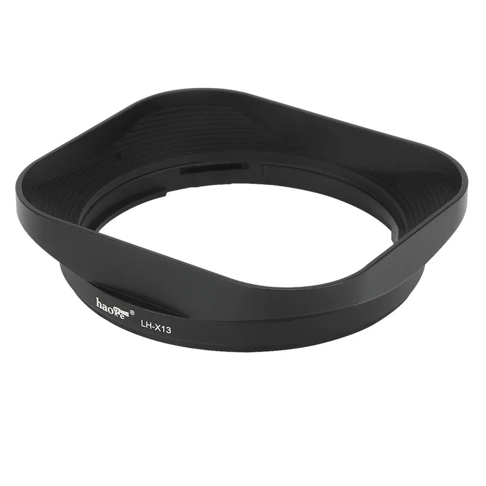 LH-X13 Bayonet Square Metal Lens Hood for Fujifilm Fuji Fujinon XF 14mm F2.8 R and XF 18-55mm F2.8-4.0 R LM OIS Lens
LH-X13 Bayonet Square Metal Lens Hood for Fujifilm Fuji Fujinon XF 14mm F2.8 R and XF 18-55mm F2.8-4.0 R LM OIS Lens