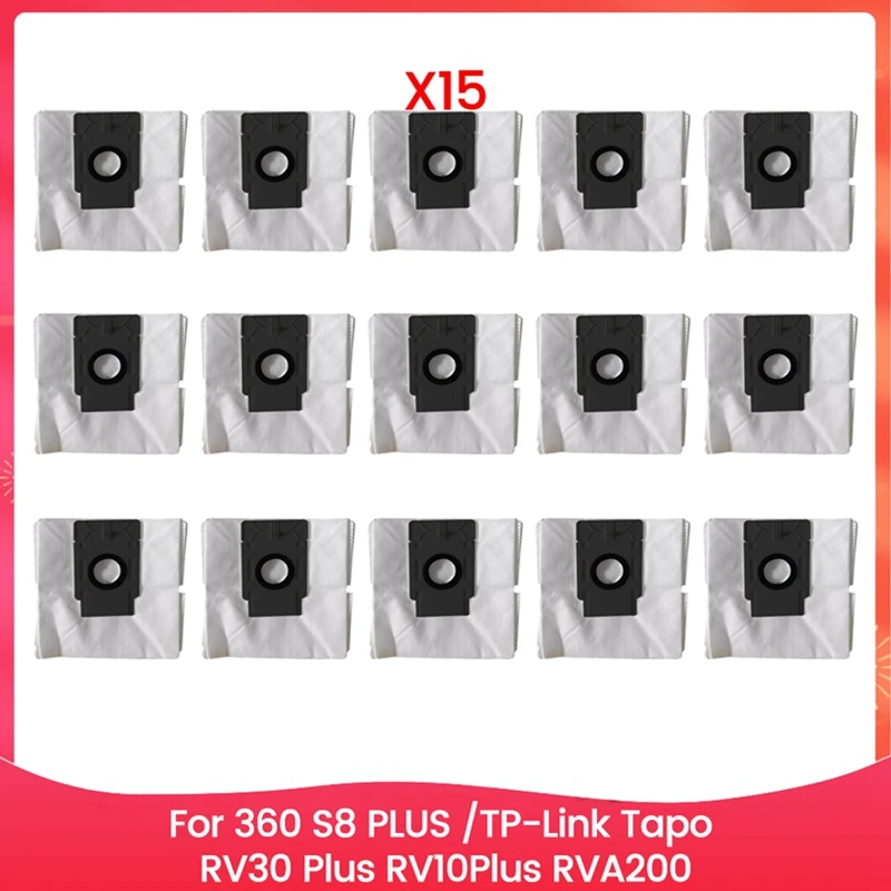 AA46 15 шт. пылесборник для 360 S8 PLUS для TP-Link Tapo RV30 Plus Rv10plus RVA200 запасные части
AA46 15 шт. пылесборник для 360 S8 PLUS для TP-Link Tapo RV30 Plus Rv10plus RVA200 запасные части