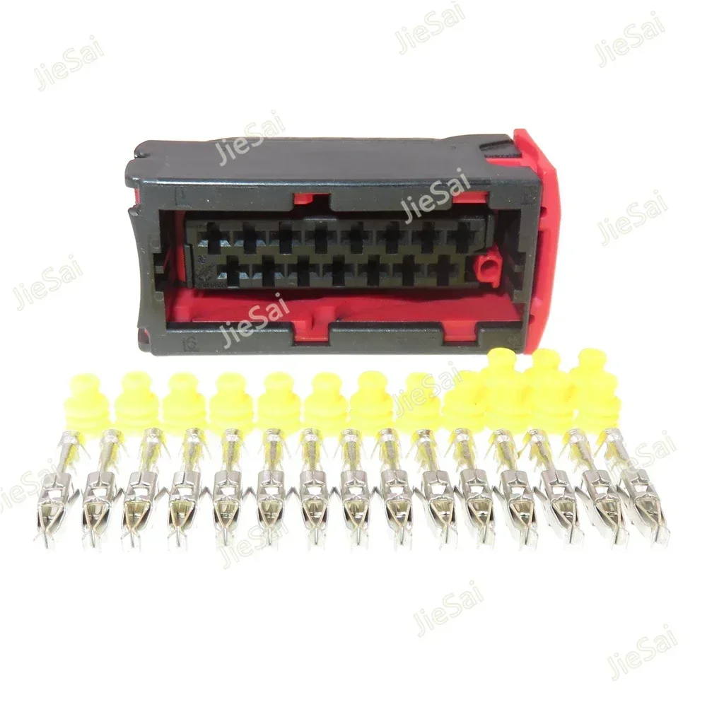 15 Pin Car Waterproof Socket Auto Headlight Wiring Adapter 1801326-1 Automobile Headlamp Wire Connector
15 Pin Car Waterproof Socket Auto Headlight Wiring Adapter 1801326-1 Automobile Headlamp Wire Connector