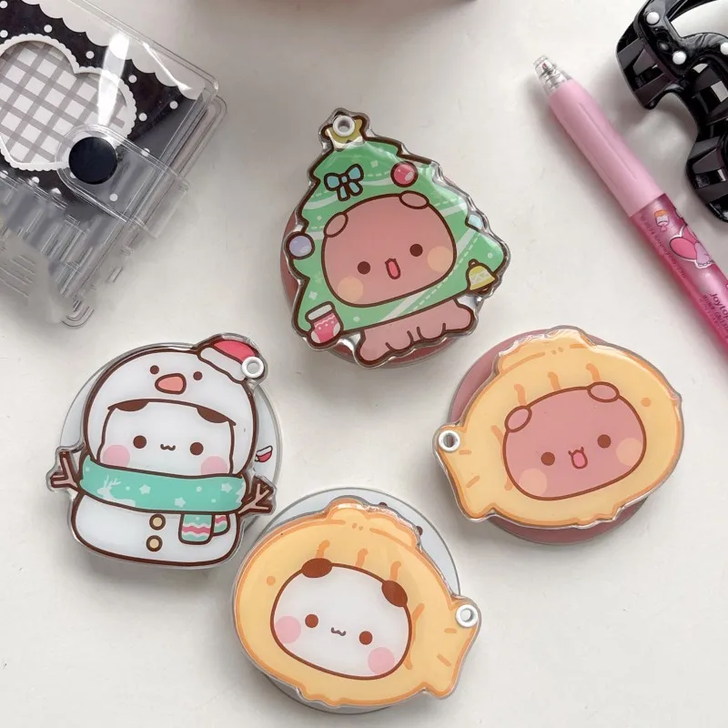 MagSafe For Magnetic Phone Grip Holder with Mirror Kawaii 3D Cartoon little bear Snowman Pop Socket for iPhone 17 16 Pro Max
MagSafe For Magnetic Phone Grip Holder with Mirror Kawaii 3D Cartoon little bear Snowman Pop Socket for iPhone 17 16 Pro Max