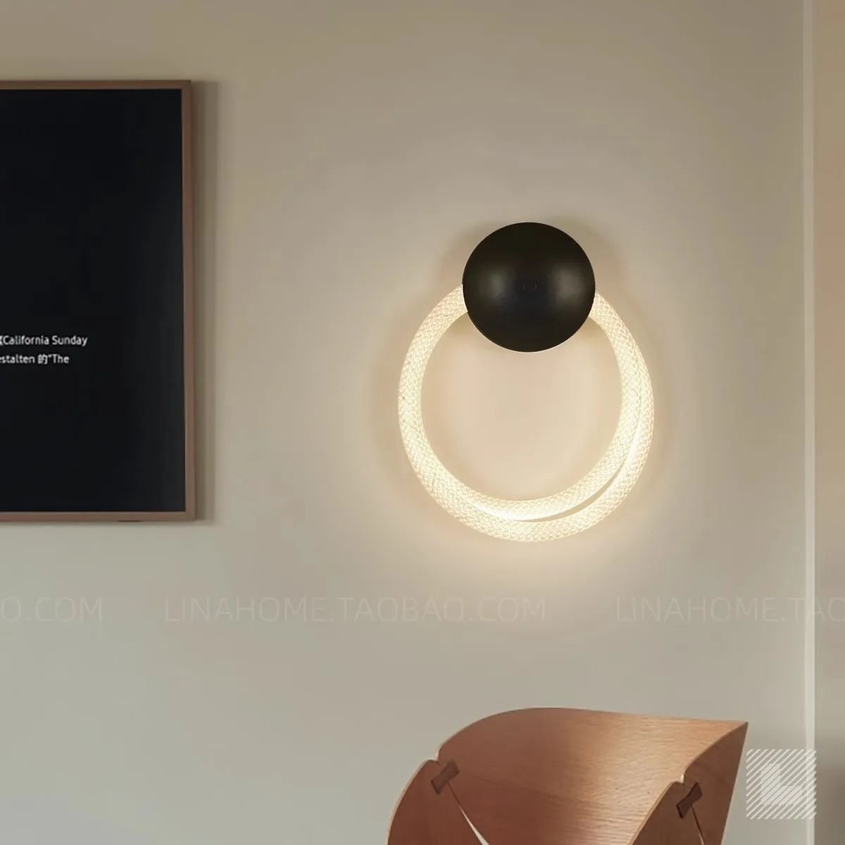 Modern Handmade Woven Wall Lamp for Bedroom Bedside Living Room Background Hallway Atmosphere Ring LED Wall Light Home Decor
Modern Handmade Woven Wall Lamp for Bedroom Bedside Living Room Background Hallway Atmosphere Ring LED Wall Light Home Decor