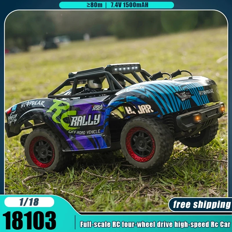 New SCY18103 Rc Car 1:18 Off-Road 31km/h High Speed 4wd Remote Control Car 2.4G Brush Motor Desert Drift Cars Toy Children Gifts
New SCY18103 Rc Car 1:18 Off-Road 31km/h High Speed 4wd Remote Control Car 2.4G Brush Motor Desert Drift Cars Toy Children Gifts
